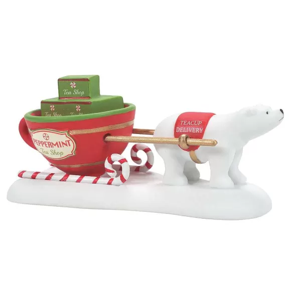 Department 56 Teacup Delivery Service< North Pole Series