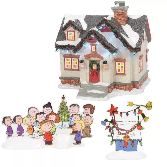 Department 56 The Peanuts House< Original Snow Village