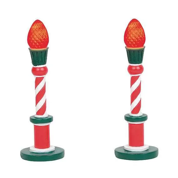 Department 56 Tree Light Street Lights< Village Accessories