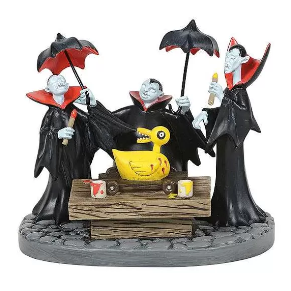 Department 56 Vampire Brothers Prepare Duck< Nightmare Before Christmas Village