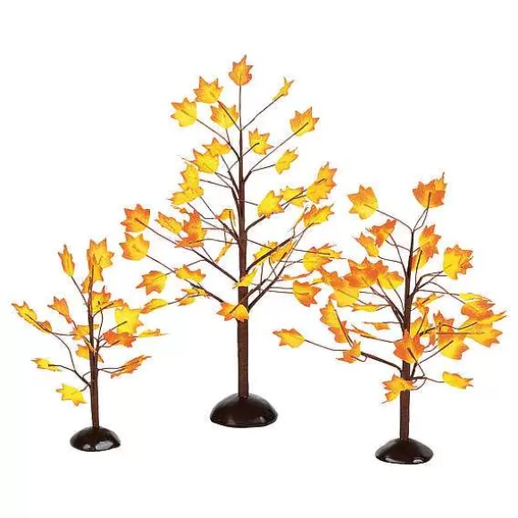 Department 56 Village Autumn Maple Trees< Village Accessories