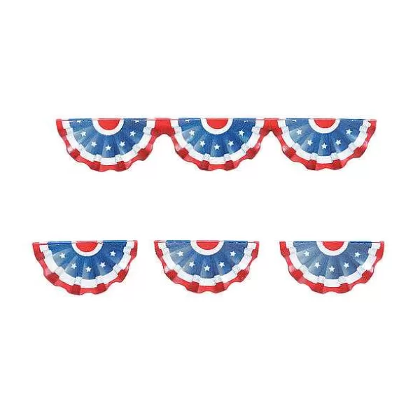 Department 56 Village Patriotic Bunting< Village Accessories