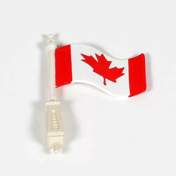 Department 56 Village Town Hall Canadian Flag< Replacement Parts