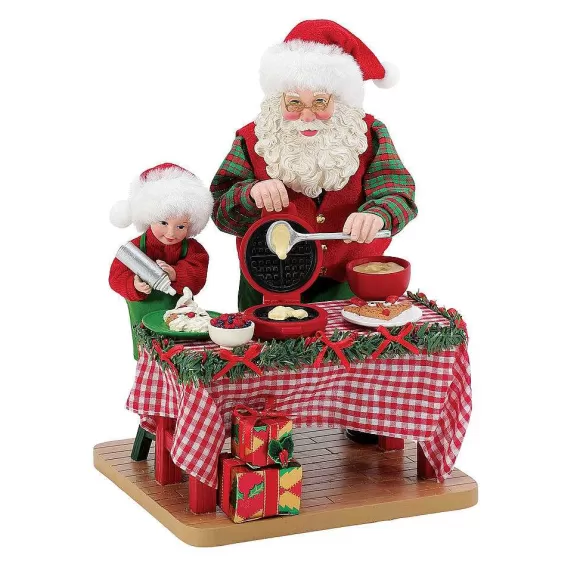 Department 56 Walffle-Y Cute< New Santas