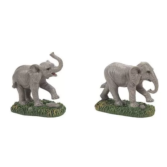 Department 56 Zoological Garden Elephant St2< Village Accessories