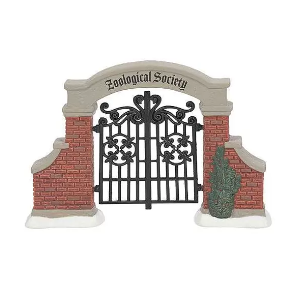 Department 56 Zoological Gardens Gate< Village Accessories